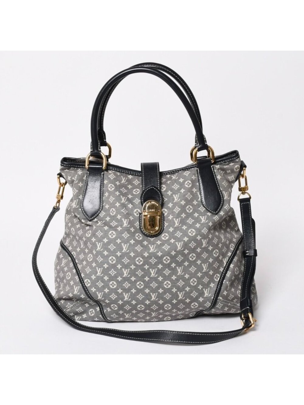 Louis Vuitton 2-Way Shoulder Bag Idylle Elegy Navy Gold